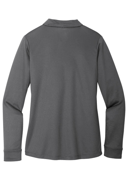 Port Authority® Women's Silk Touch™ Performance Long Sleeve Polo