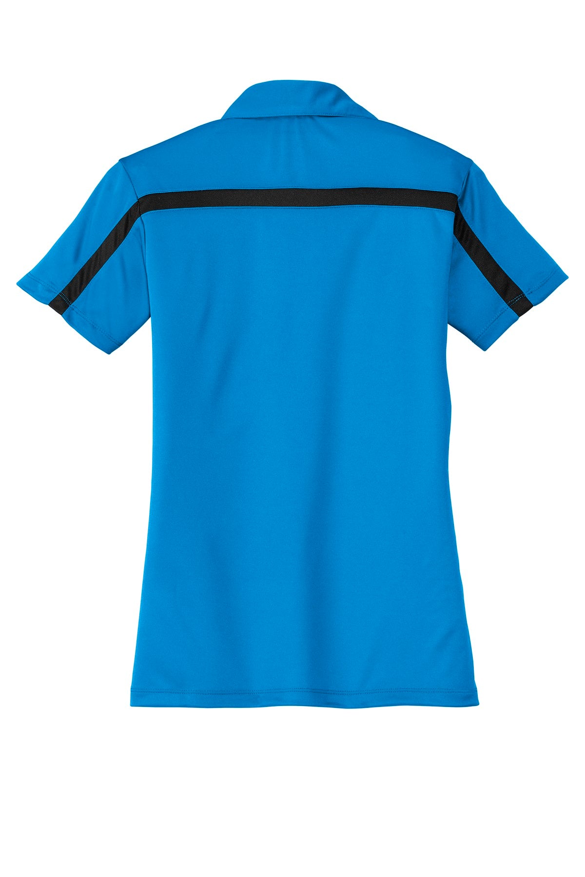 Port Authority® Women's Silk Touch Performance Colorblock Stripe Polo