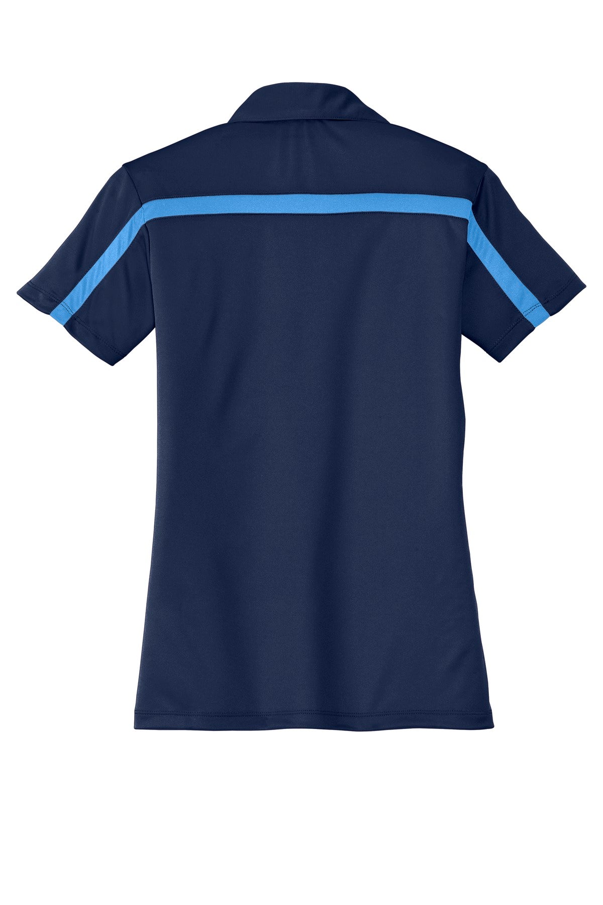 Port Authority® Women's Silk Touch Performance Colorblock Stripe Polo