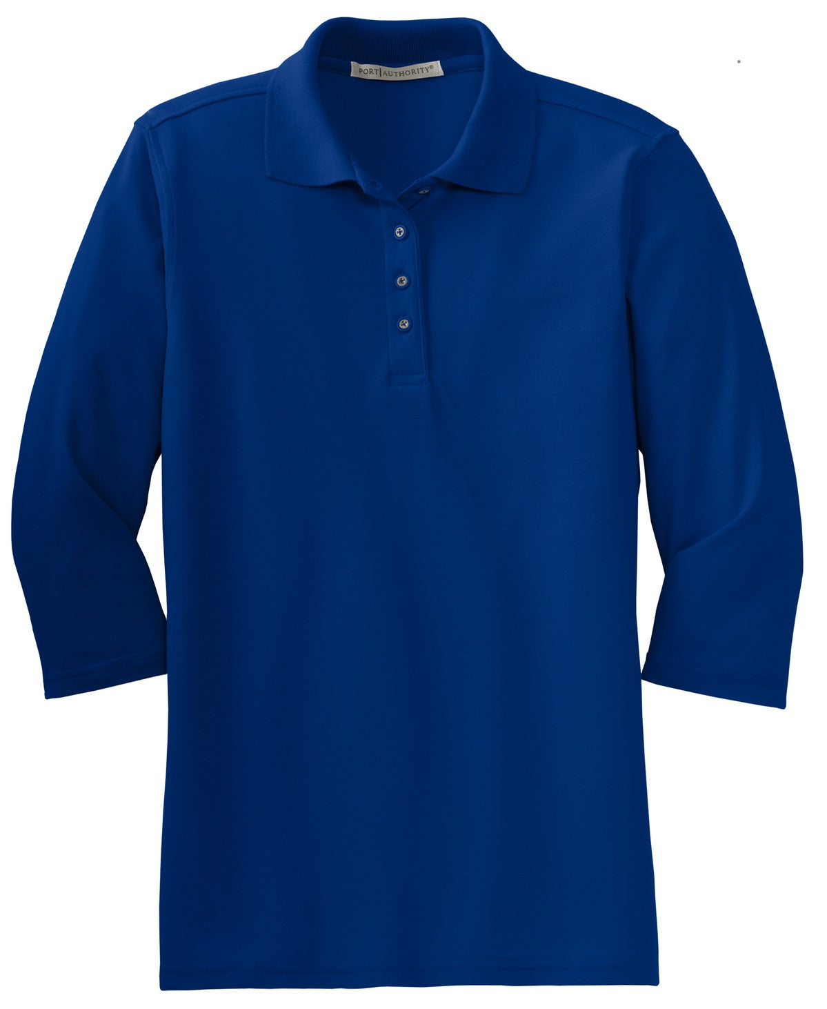 Port Authority® Women's Silk Touch 3/4-Sleeve Polo