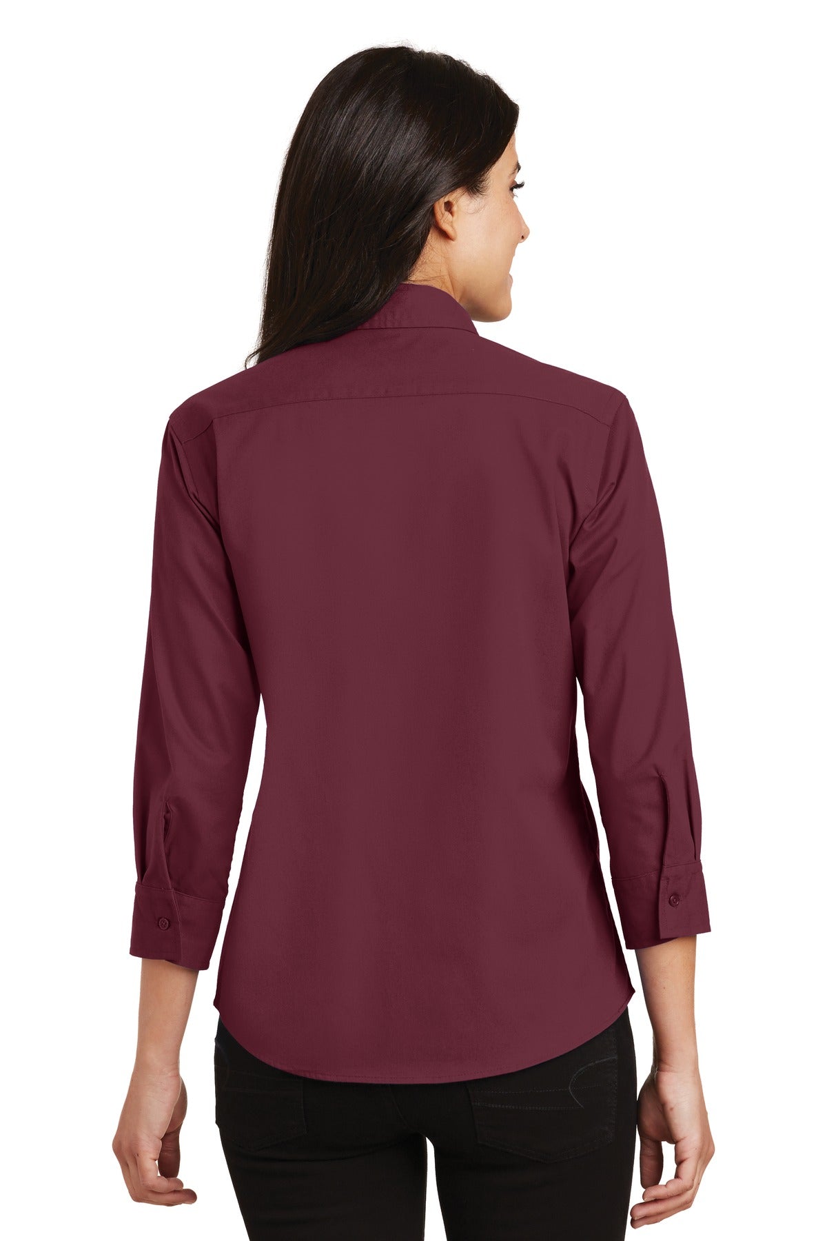 Port Authority® Women's 3/4-Sleeve Easy Care Shirt