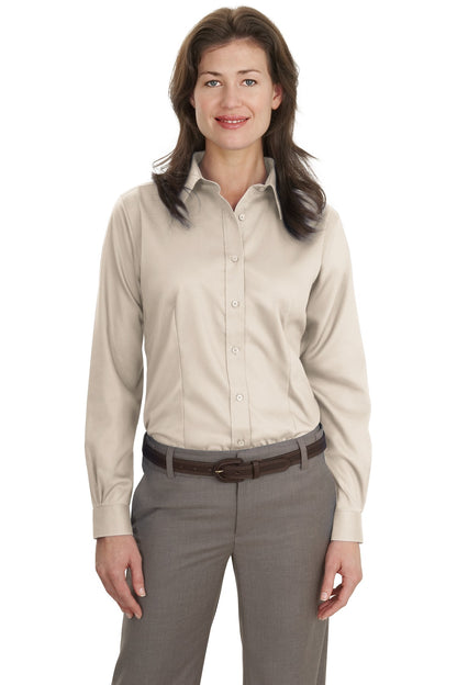 DISCONTINUED - Port Authority® Ladies Non-Iron Twill Shirt