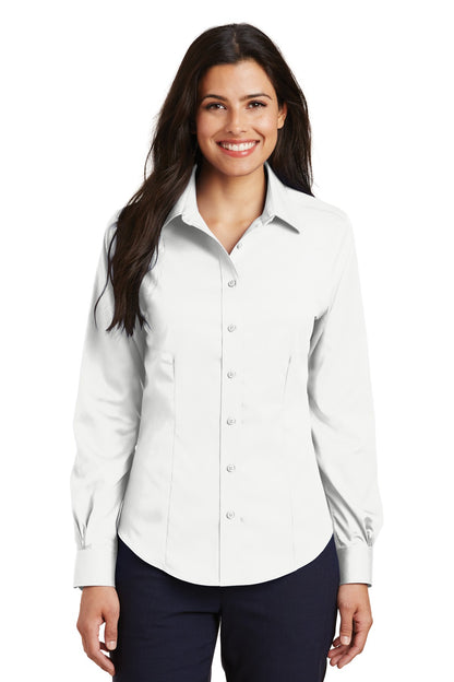 DISCONTINUED - Port Authority® Ladies Non-Iron Twill Shirt