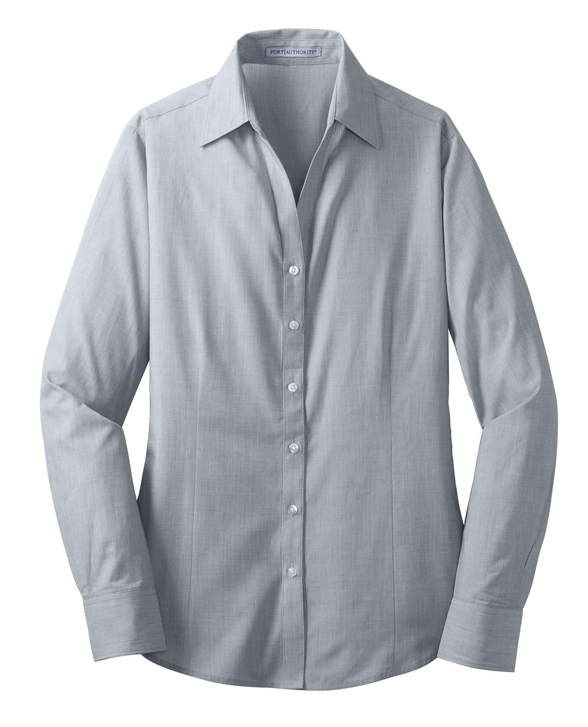 Port Authority® Women's Crosshatch Easy Care Shirt