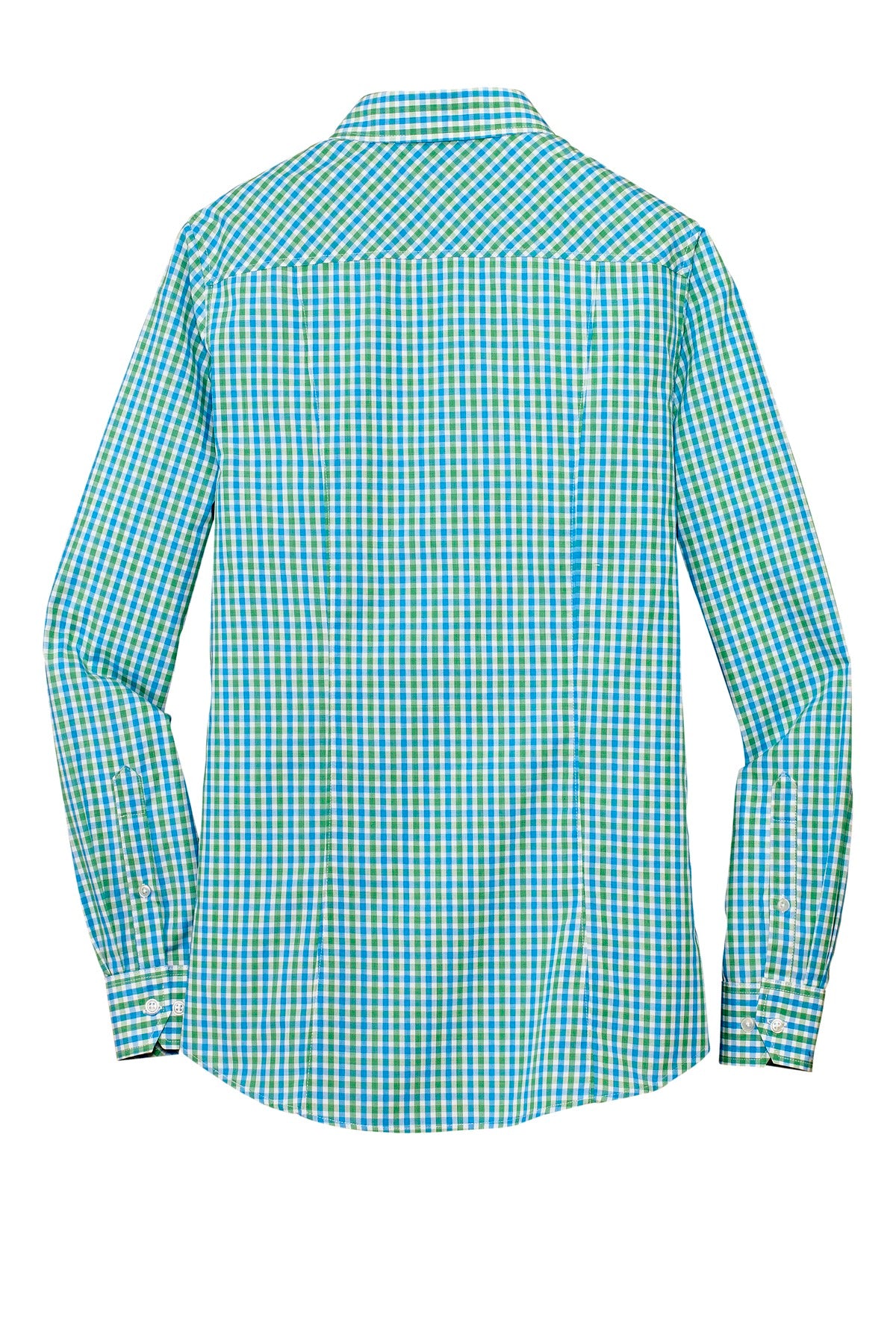 Port Authority® Ladies Long Sleeve Gingham Easy Care Shirt