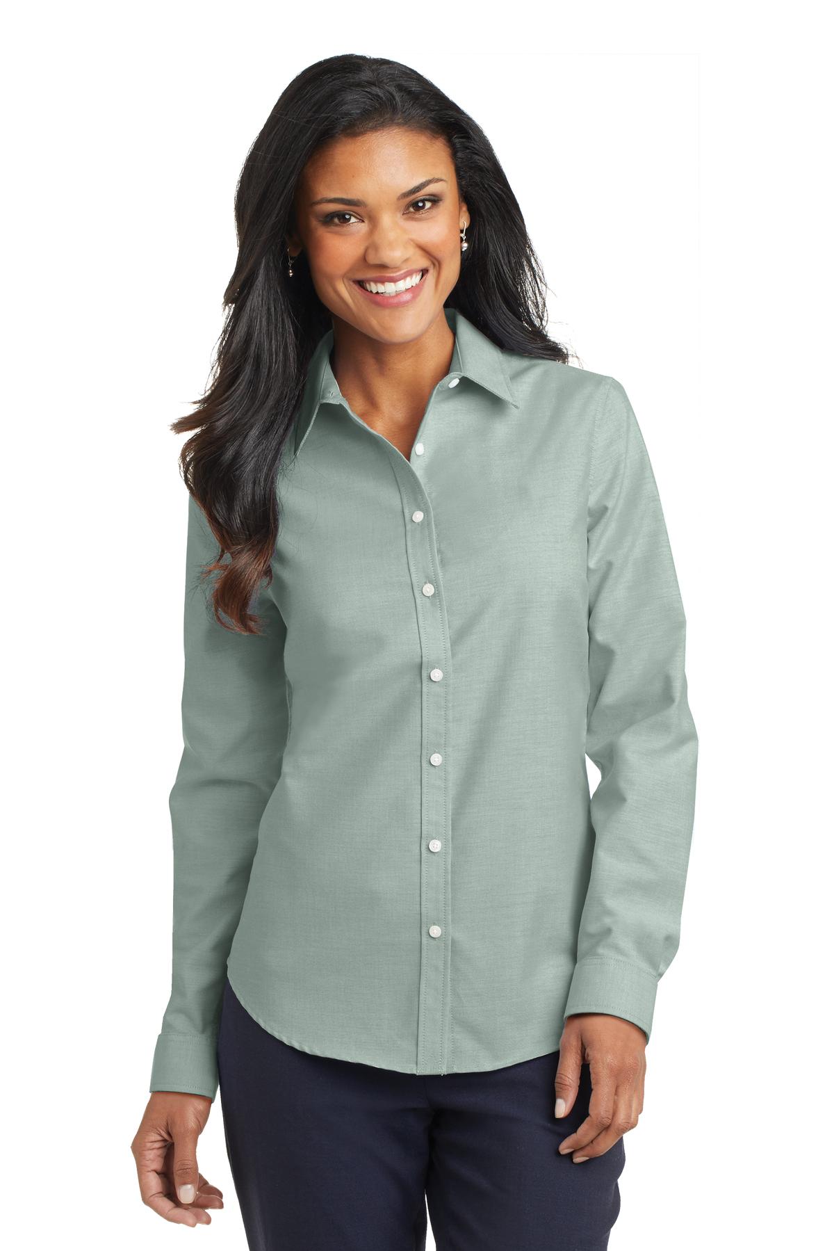 Port Authority® Women's SuperPro Oxford Shirt