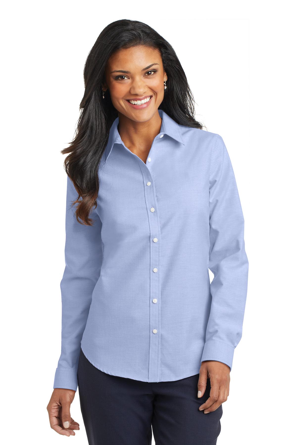 Port Authority® Women's SuperPro Oxford Shirt