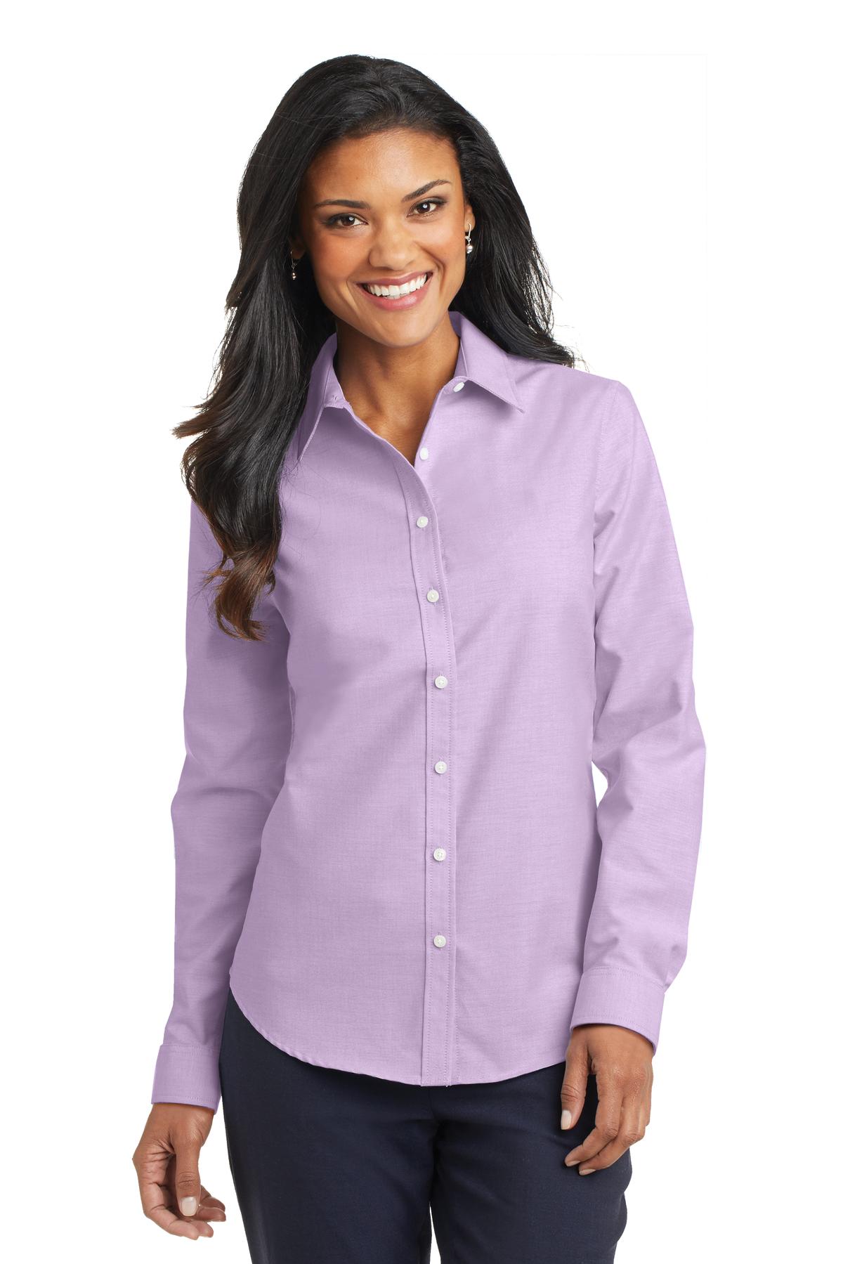 Port Authority® Women's SuperPro Oxford Shirt