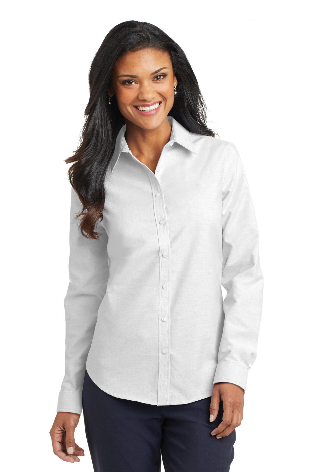 Port Authority® Women's SuperPro Oxford Shirt