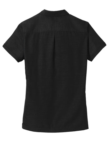 DISCONTINUED - Port Authority® Ladies Textured Camp Shirt