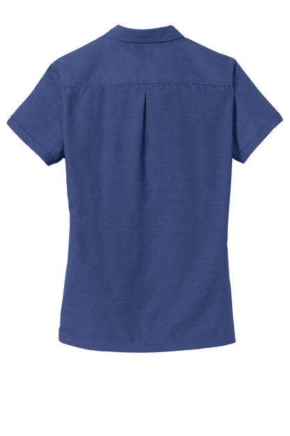 DISCONTINUED - Port Authority® Ladies Textured Camp Shirt