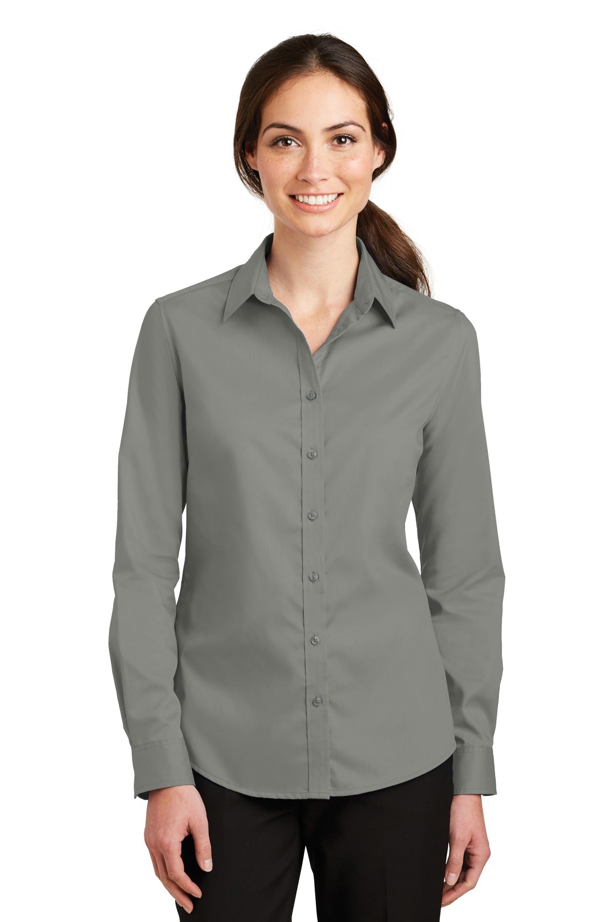 Port Authority® Women's SuperPro Twill Shirt
