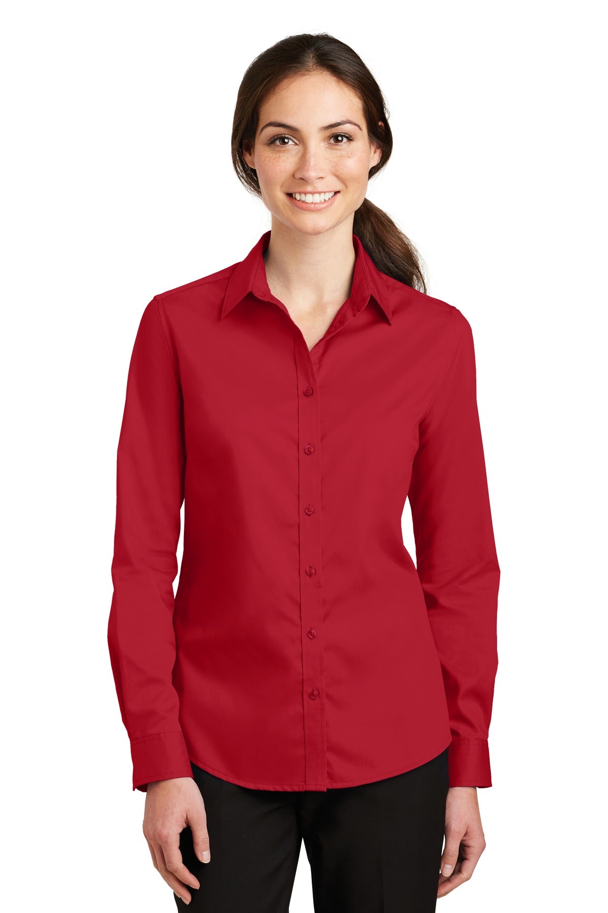 Port Authority® Women's SuperPro Twill Shirt