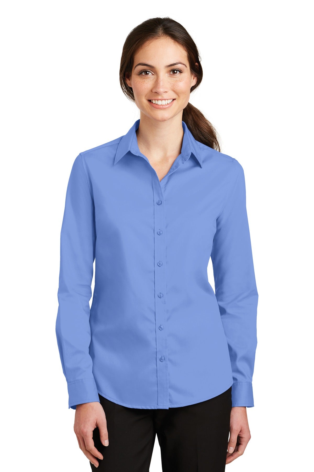 Port Authority® Women's SuperPro Twill Shirt