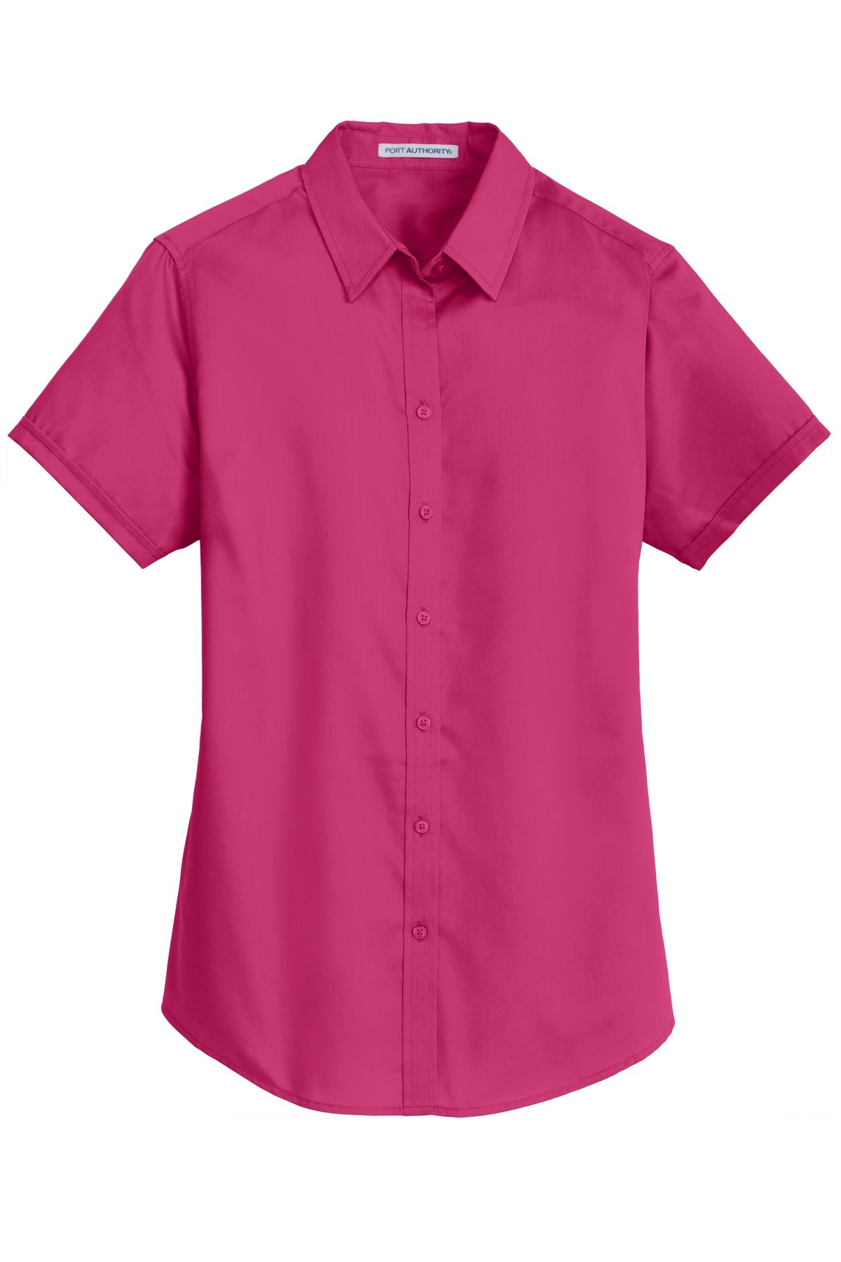 Port Authority® Women's Short Sleeve SuperPro Twill Shirt