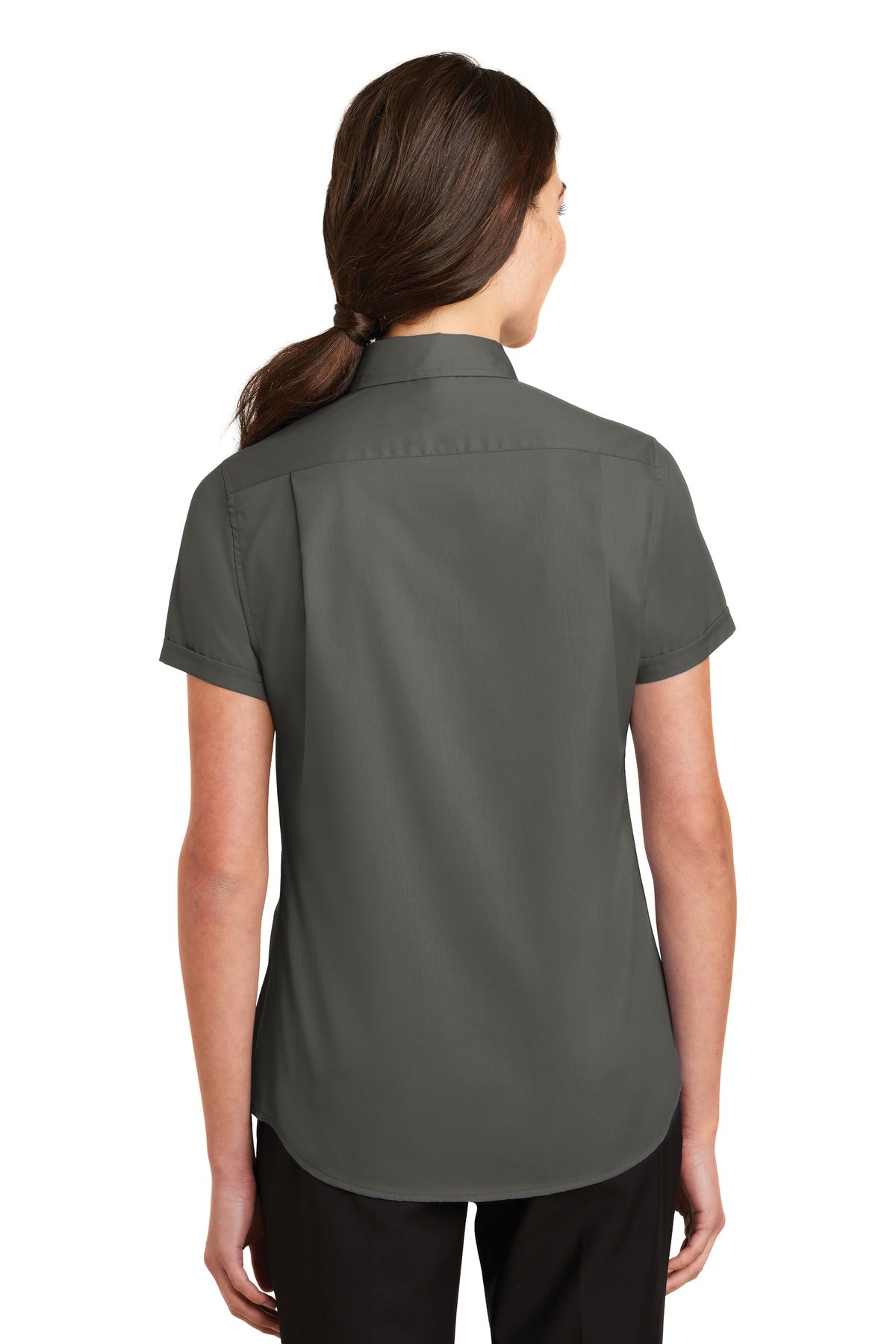 Port Authority® Women's Short Sleeve SuperPro Twill Shirt