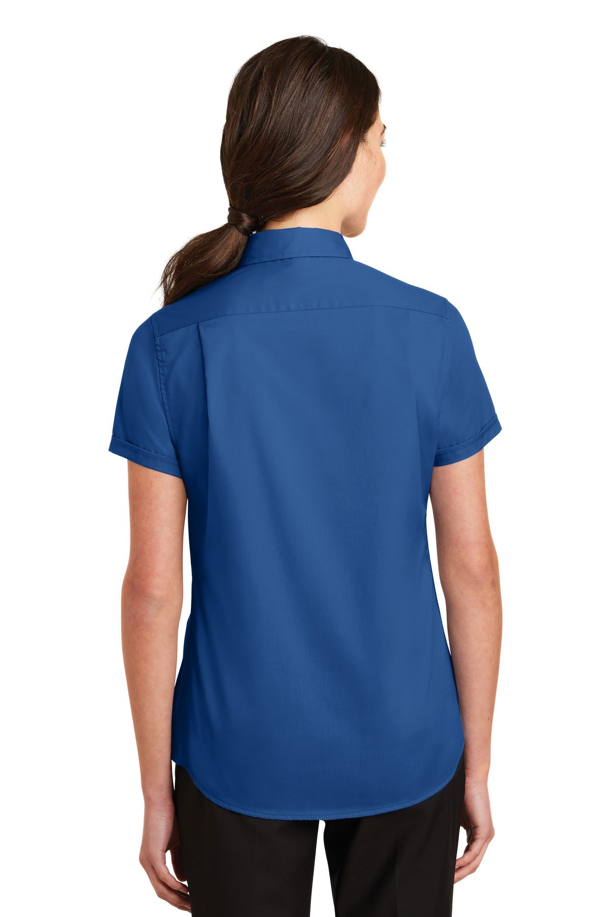 Port Authority® Women's Short Sleeve SuperPro Twill Shirt