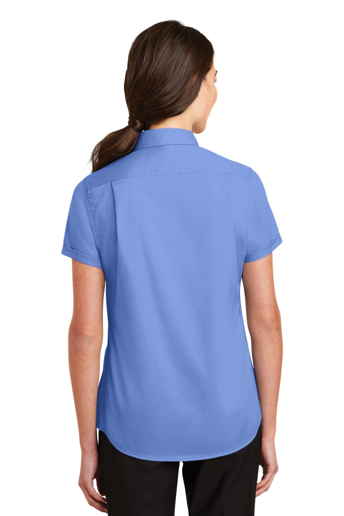 Port Authority® Women's Short Sleeve SuperPro Twill Shirt