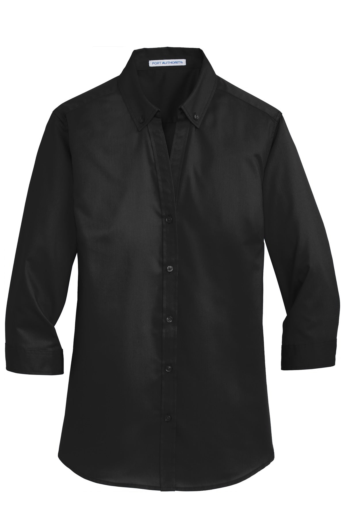 Port Authority® Women's 3/4-Sleeve SuperPro Twill Shirt