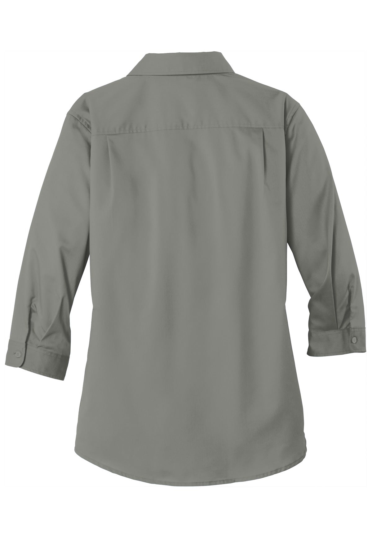 Port Authority® Women's 3/4-Sleeve SuperPro Twill Shirt