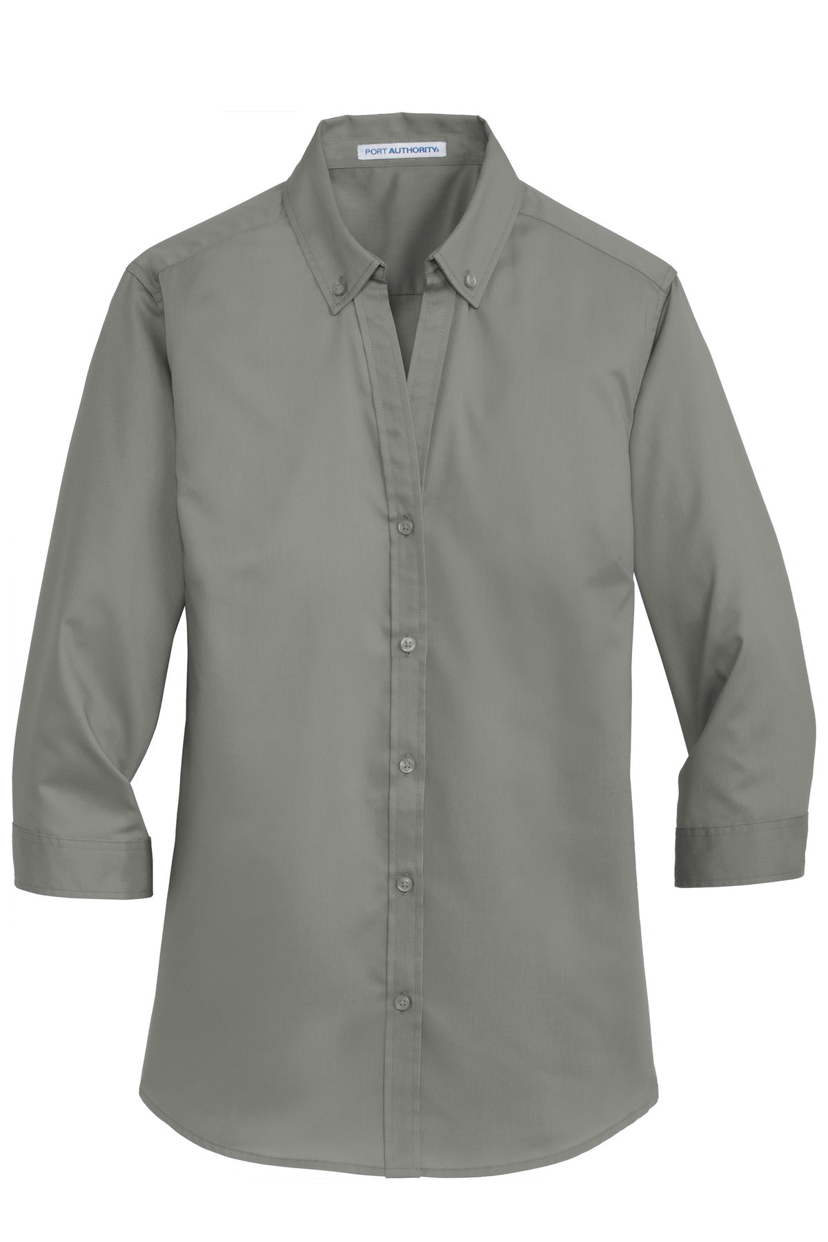 Port Authority® Women's 3/4-Sleeve SuperPro Twill Shirt
