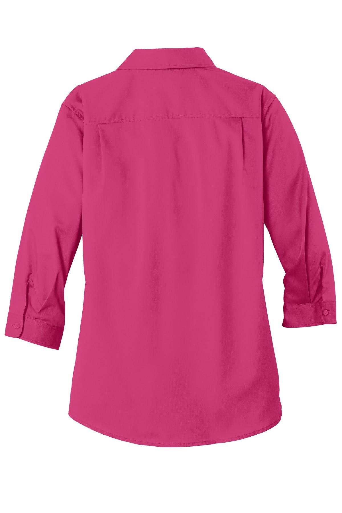 Port Authority® Women's 3/4-Sleeve SuperPro Twill Shirt
