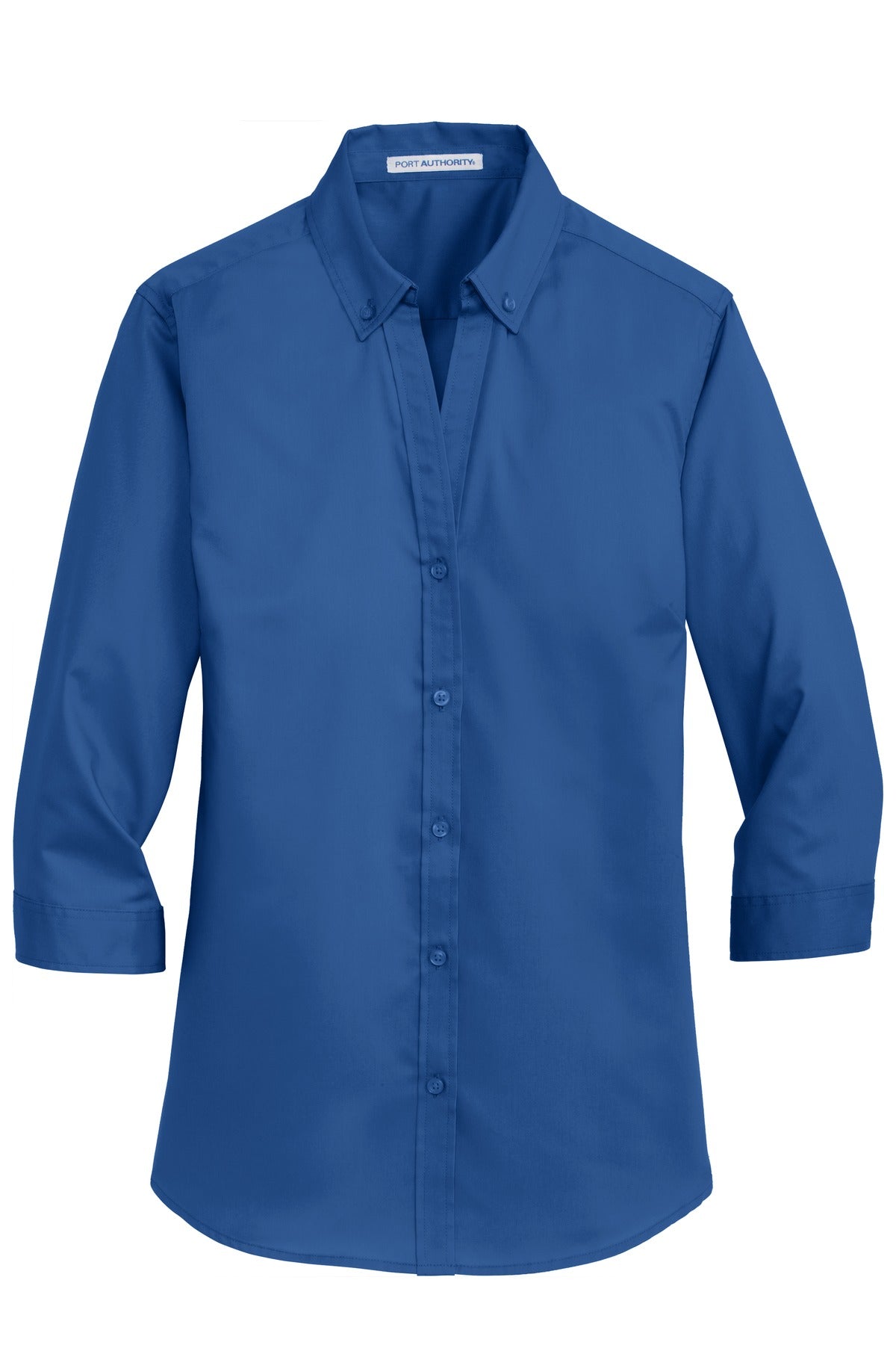 Port Authority® Women's 3/4-Sleeve SuperPro Twill Shirt