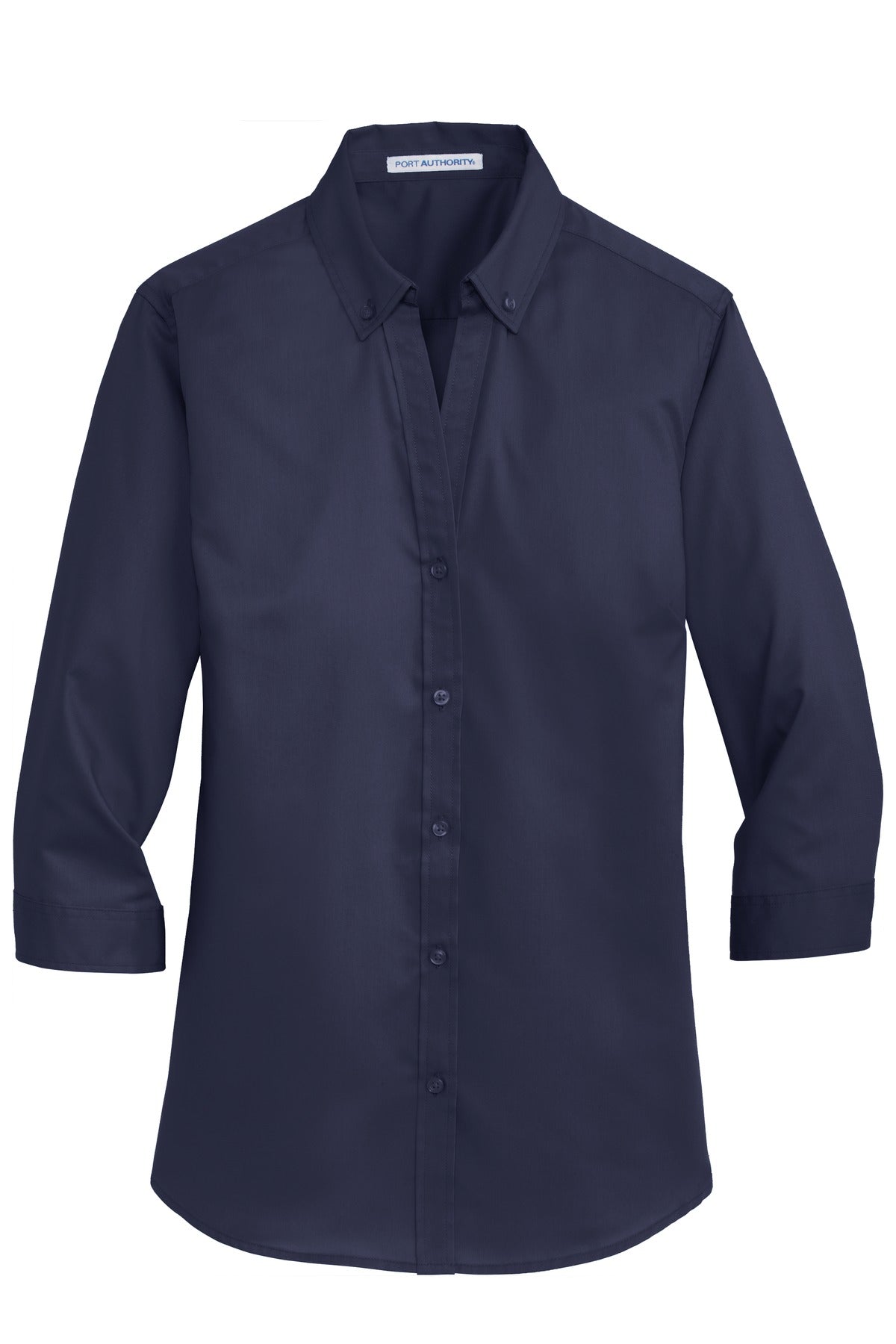 Port Authority® Women's 3/4-Sleeve SuperPro Twill Shirt