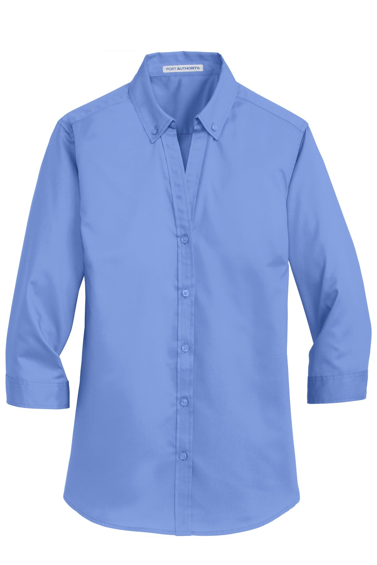 Port Authority® Women's 3/4-Sleeve SuperPro Twill Shirt