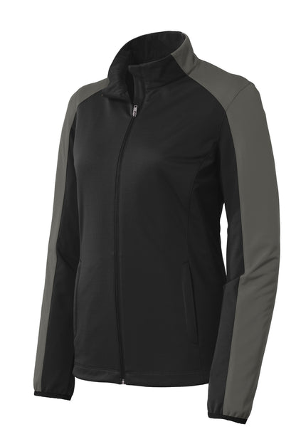 DISCONTINUED - Port Authority® Women's Active Colorblock Soft Shell Jacket - SKU L718