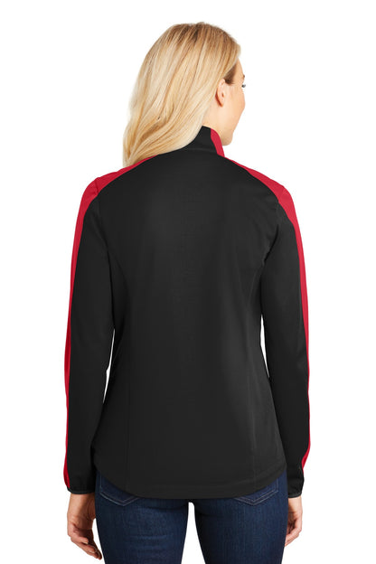 DISCONTINUED - Port Authority® Women's Active Colorblock Soft Shell Jacket - SKU L718