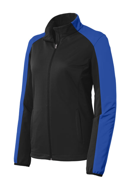DISCONTINUED - Port Authority® Women's Active Colorblock Soft Shell Jacket - SKU L718