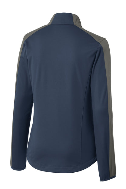 DISCONTINUED - Port Authority® Women's Active Colorblock Soft Shell Jacket - SKU L718