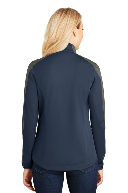DISCONTINUED - Port Authority® Women's Active Colorblock Soft Shell Jacket - SKU L718