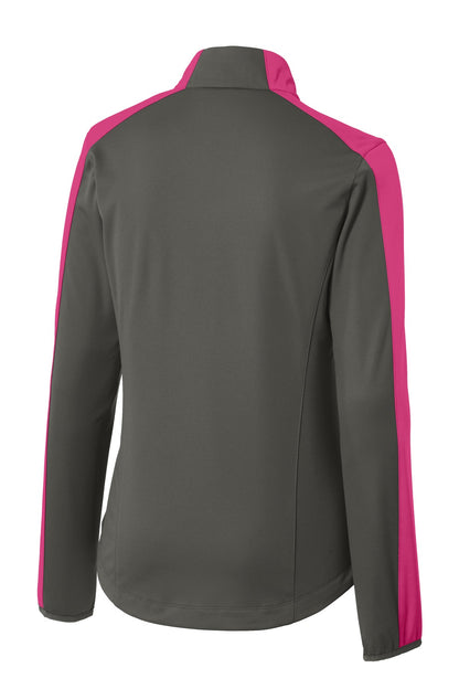 DISCONTINUED - Port Authority® Women's Active Colorblock Soft Shell Jacket - SKU L718