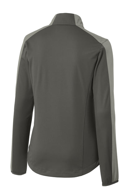 DISCONTINUED - Port Authority® Women's Active Colorblock Soft Shell Jacket - SKU L718