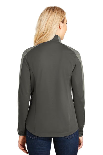 DISCONTINUED - Port Authority® Women's Active Colorblock Soft Shell Jacket - SKU L718
