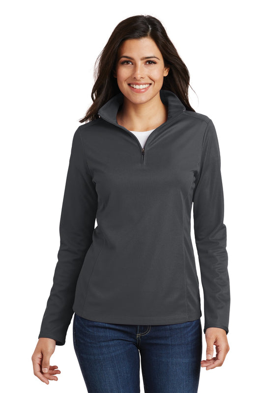 Port Authority® Women's Pinpoint Mesh 1/2-Zip