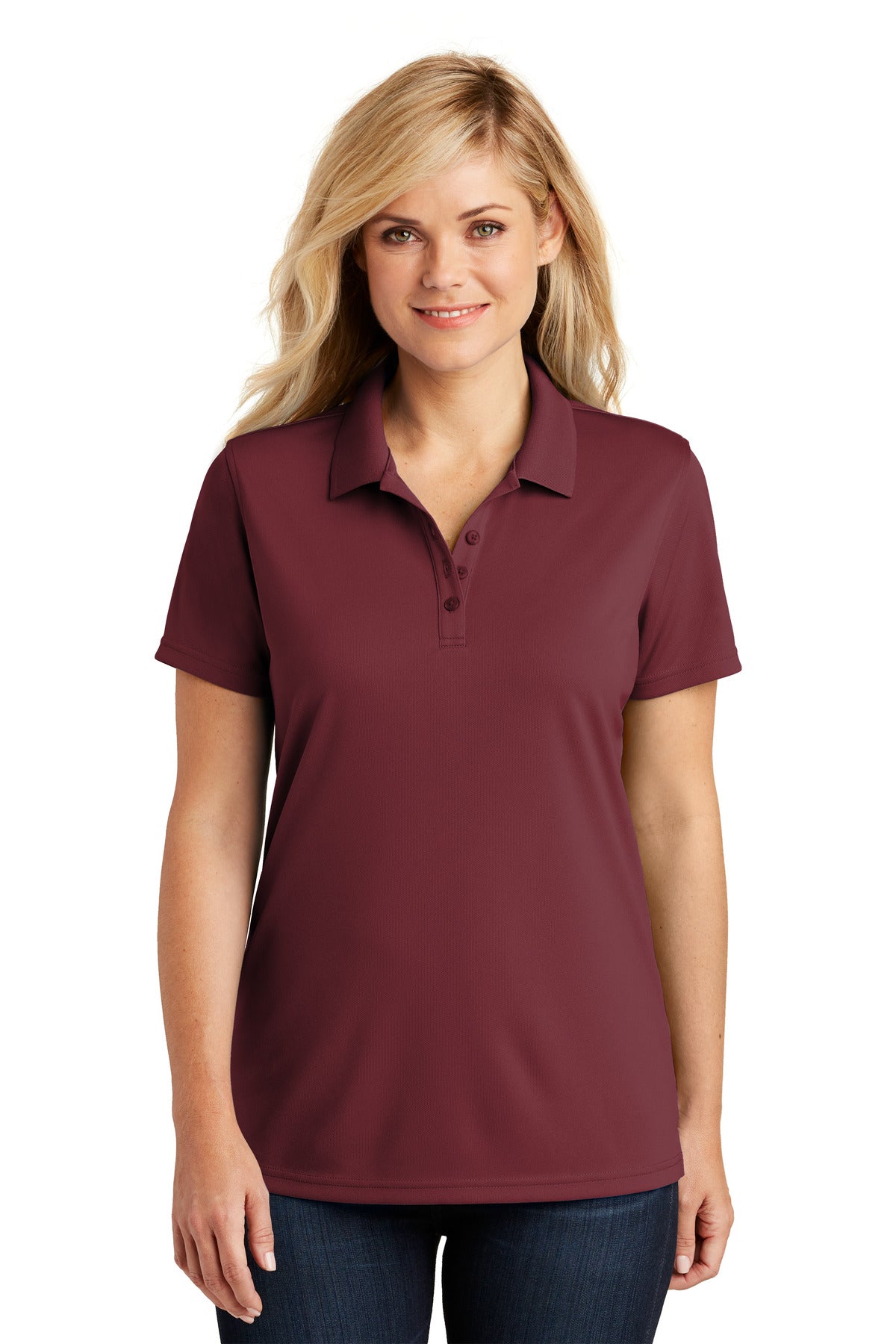 Port Authority® Women's Dry Zone® UV Micro-Mesh Polo (CORE COLORS)