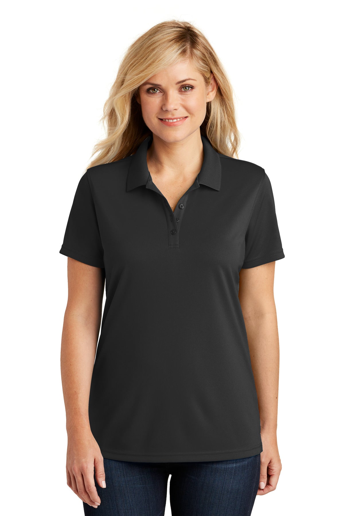 Port Authority® Women's Dry Zone® UV Micro-Mesh Polo (CORE COLORS)