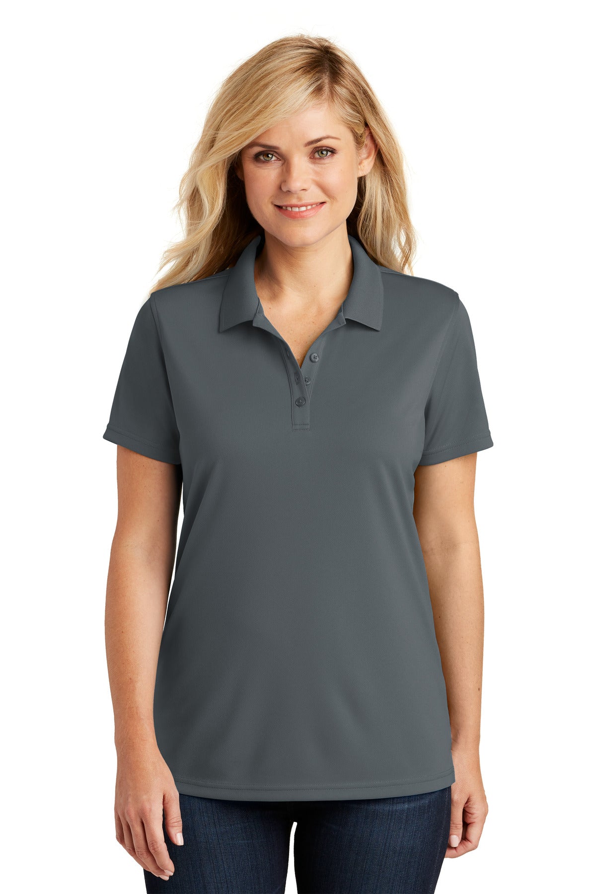 Port Authority® Women's Dry Zone® UV Micro-Mesh Polo (CORE COLORS)