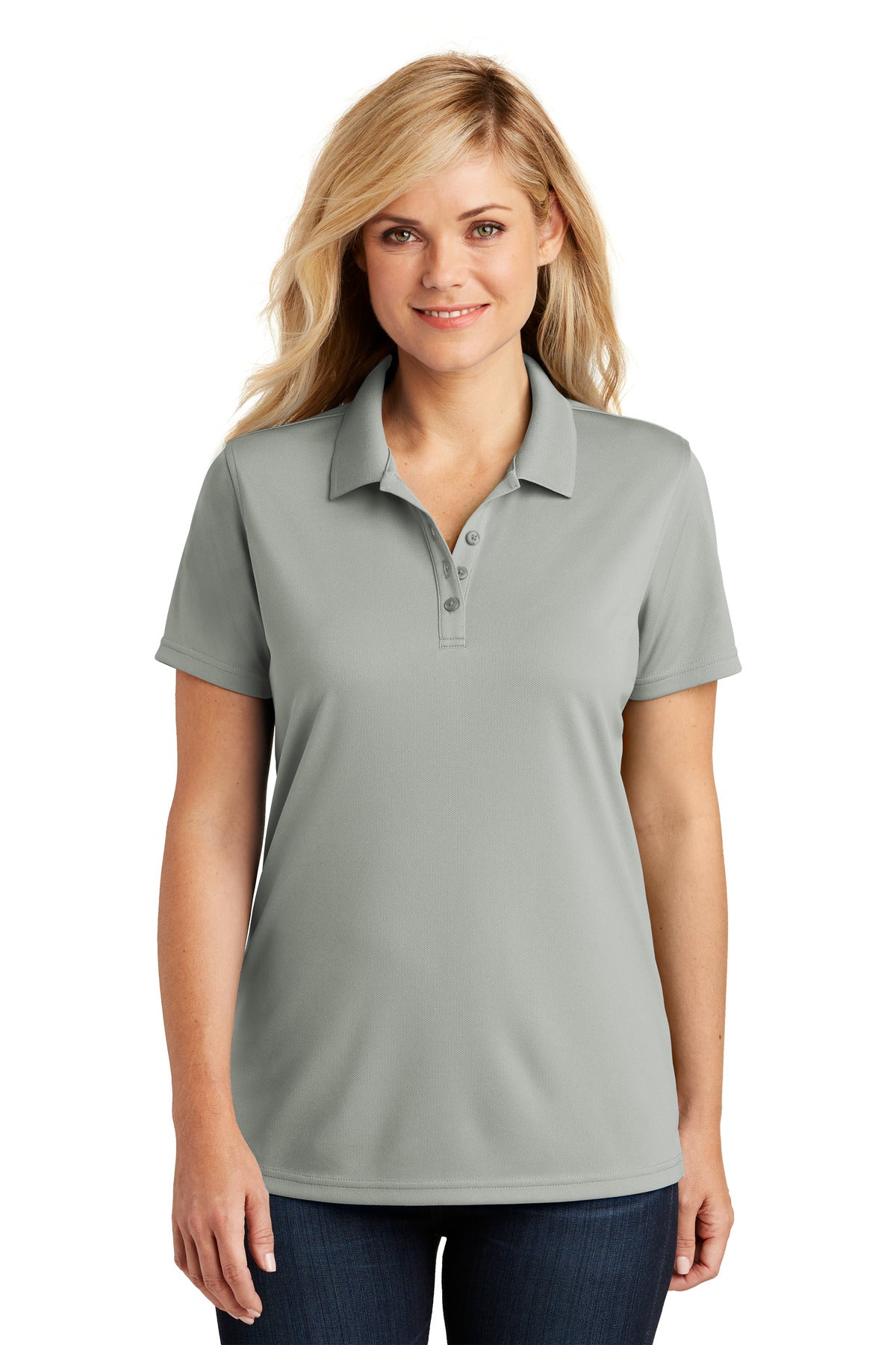 Port Authority® Women's Dry Zone® UV Micro-Mesh Polo (CORE COLORS)