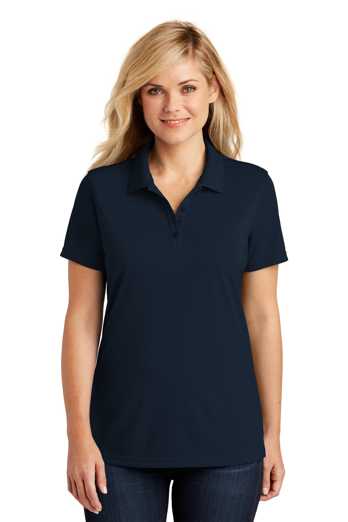 Port Authority® Women's Dry Zone® UV Micro-Mesh Polo (CORE COLORS)