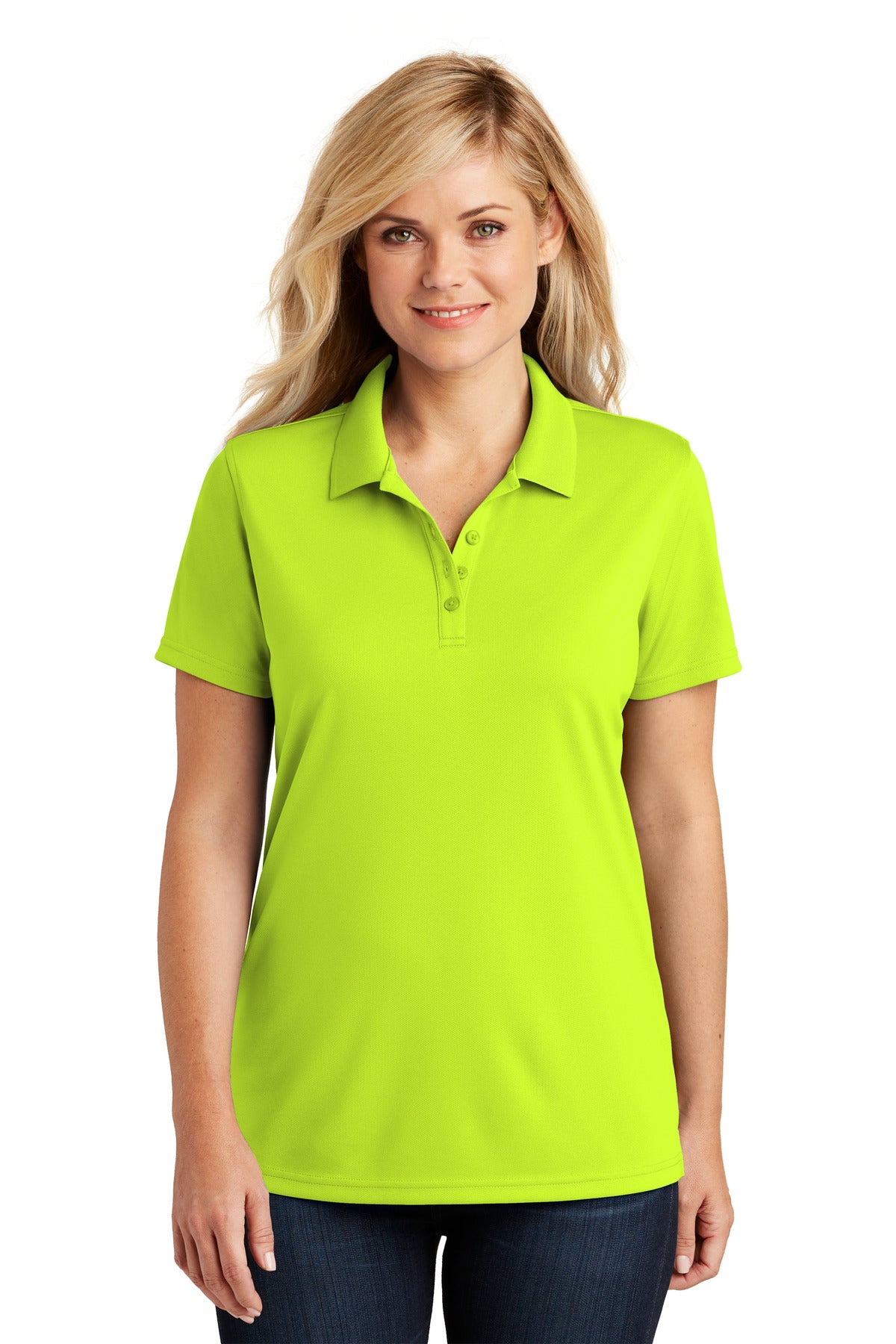Port Authority® Women's Dry Zone® UV Micro-Mesh Polo (CORE COLORS)