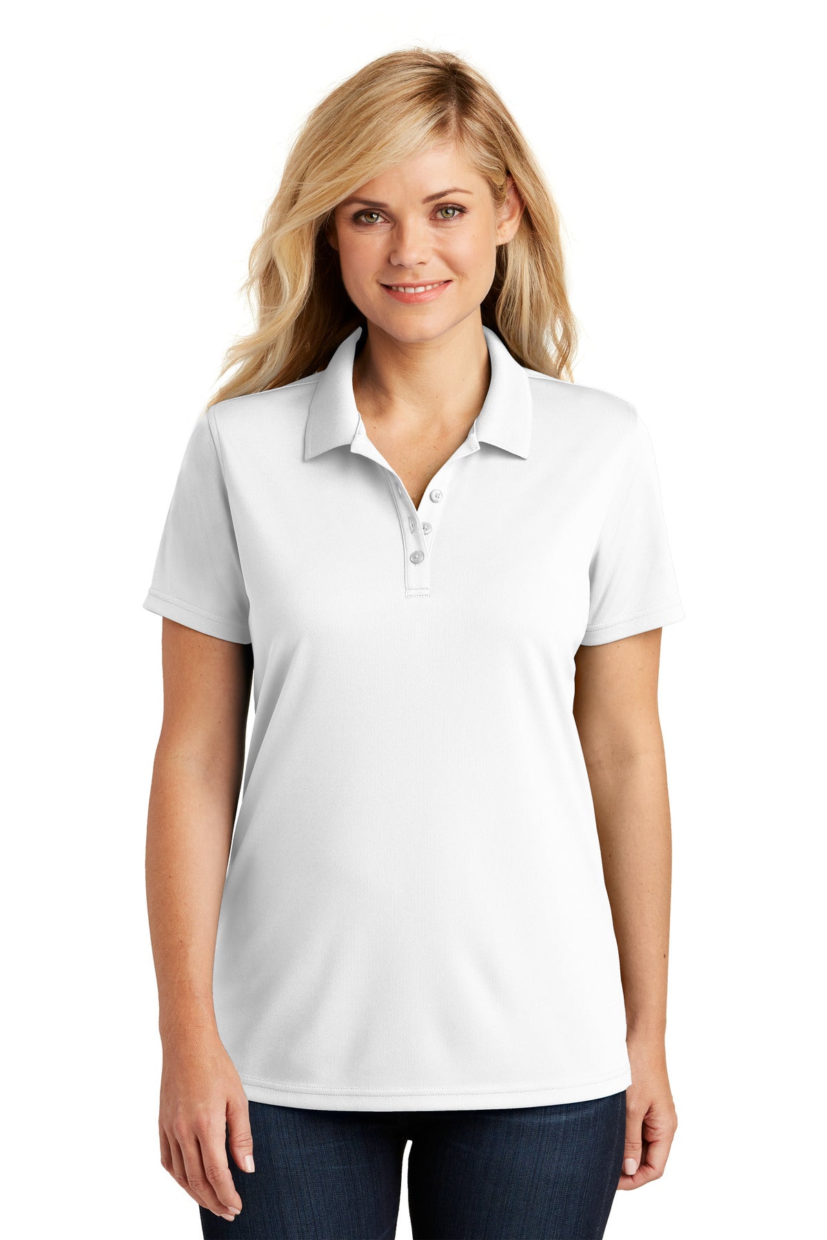 Port Authority® Women's Dry Zone® UV Micro-Mesh Polo (CORE COLORS)