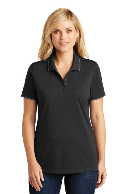 DISCONTINUED - Port Authority® Women's Dry Zone® UV Micro-Mesh Tipped Polo - SKU LK111
