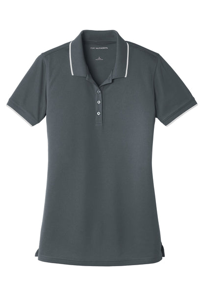 DISCONTINUED - Port Authority® Women's Dry Zone® UV Micro-Mesh Tipped Polo - SKU LK111