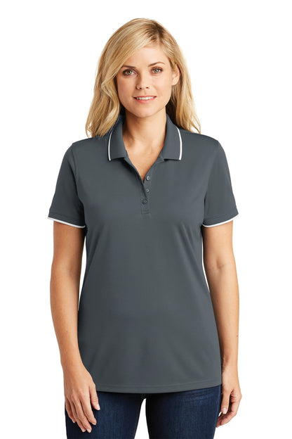 DISCONTINUED - Port Authority® Women's Dry Zone® UV Micro-Mesh Tipped Polo - SKU LK111