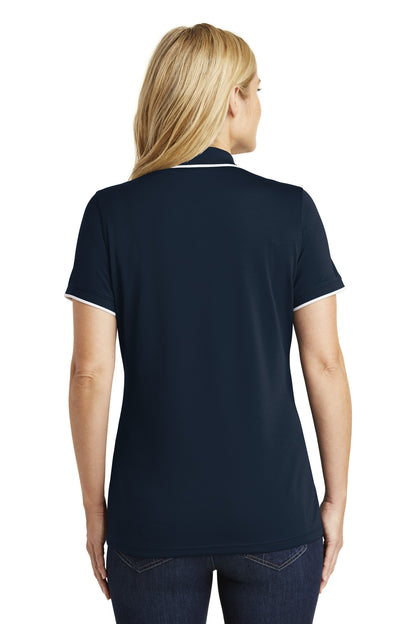 DISCONTINUED - Port Authority® Women's Dry Zone® UV Micro-Mesh Tipped Polo - SKU LK111