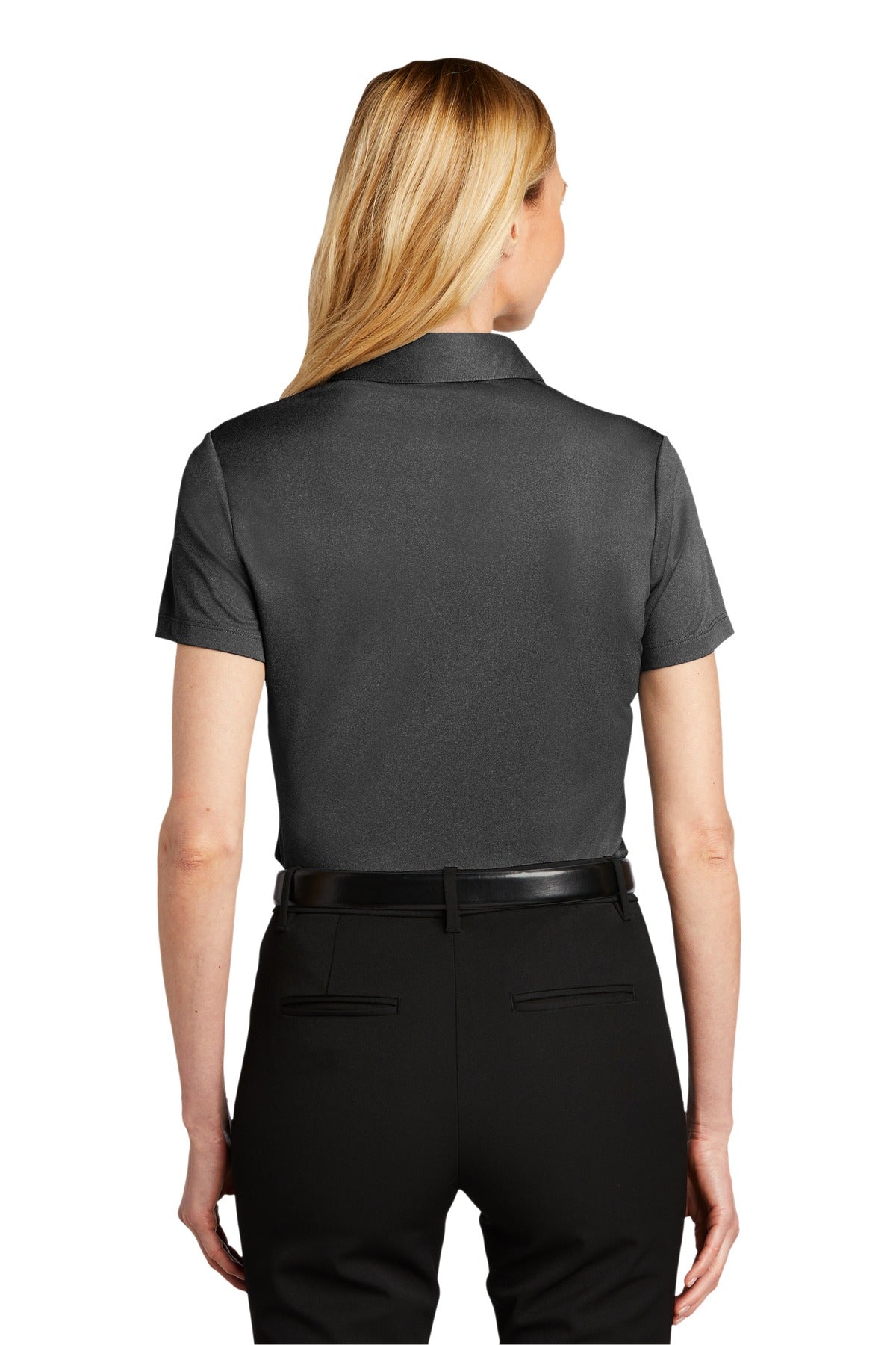 Port Authority® Women's Heathered Silk Touch  Performance Polo